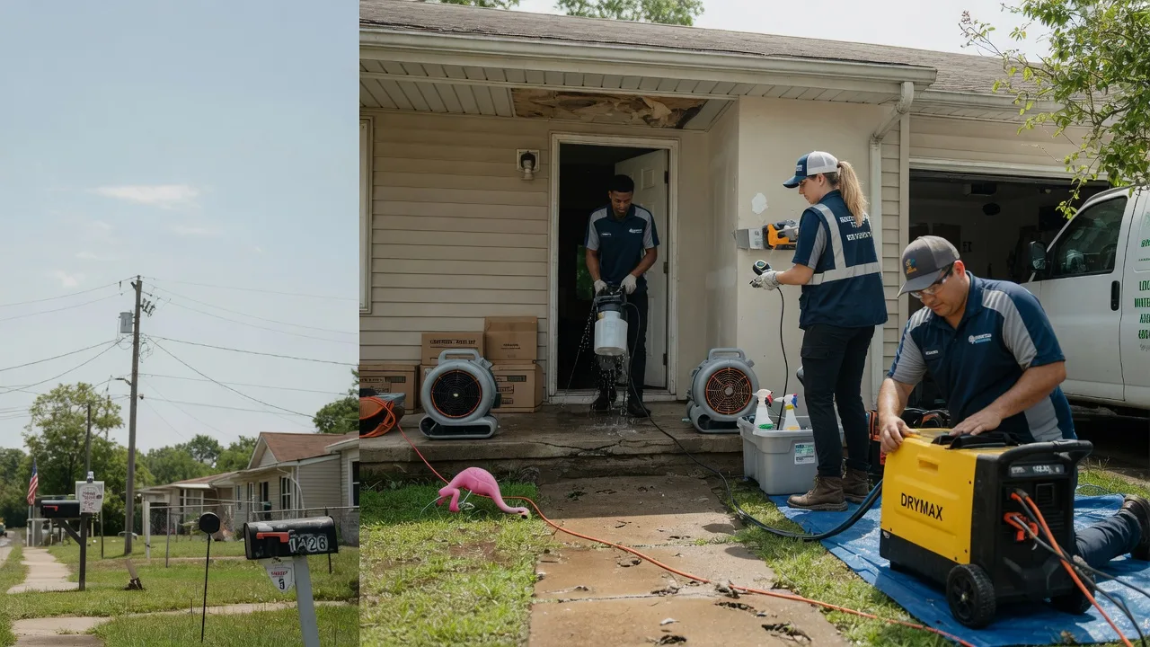 Storm Damage Water Removal in Dowelltown, TN near me